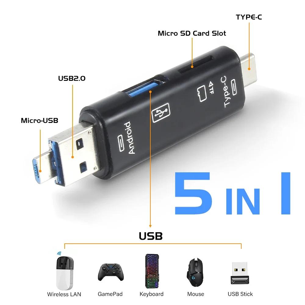 USB 3.0 TYPE-C ٱ ī , ܺ 丮, ޸ ƽ ̴ ޸ ī ,  Ʈġ, 5  1